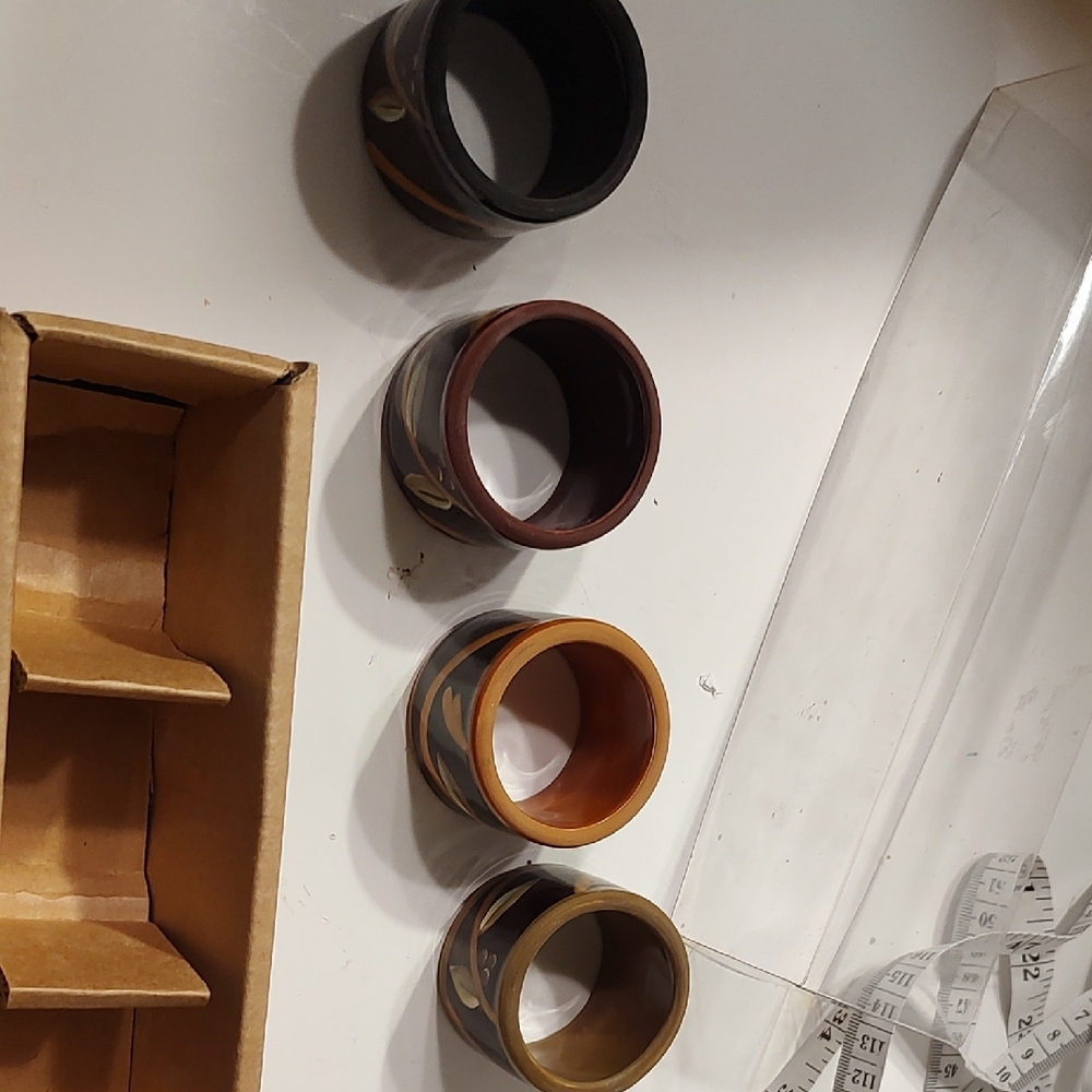 Decorative Napkin Rings Set - Picture 8 of 8